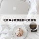 北京蚊子疫情最新:北京瘟情