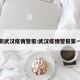最新武汉疫情警报:武汉疫情警报第一人